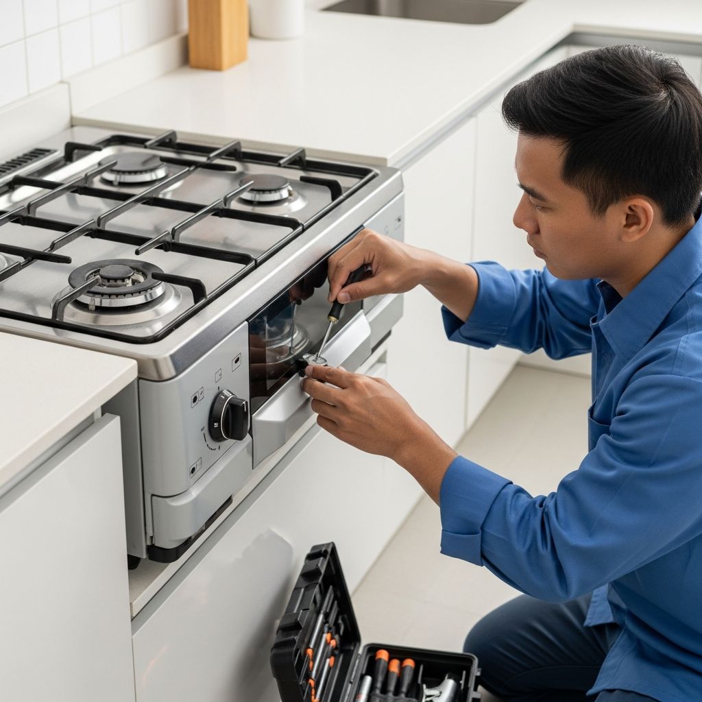 Layanan Service Kompor Gas Profesional & Terpercaya
